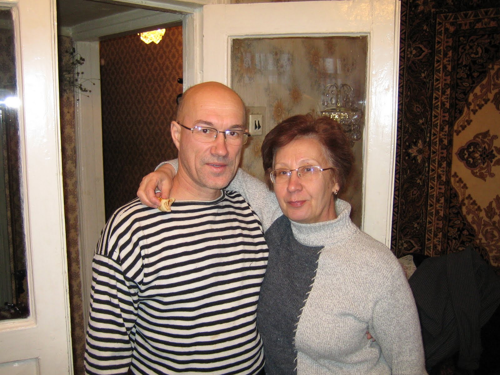 Сергей Львович с женой, 2006 год